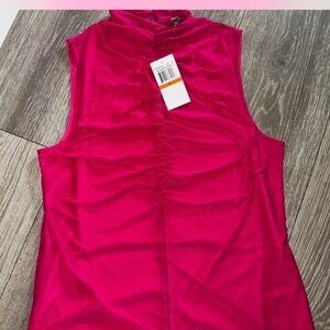 Sleeveless Pink Top